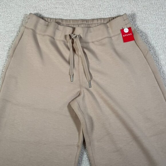 Spanx AirEssentials Wide Leg Pants Lunar Beige Pink 2X Petite Comfy Lounge NWT - Picture 4 of 14